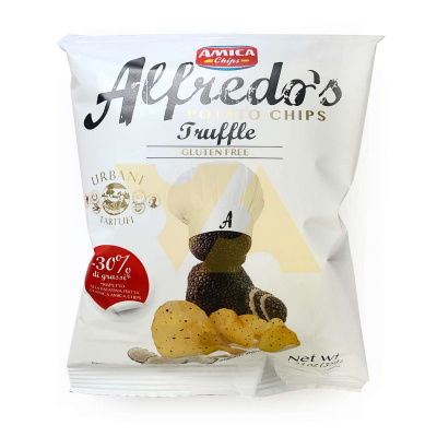 Чипсы картофельные с чёрным трюфелем с пониж.сод.жира, 0,035г, тм AMICA CHIPS