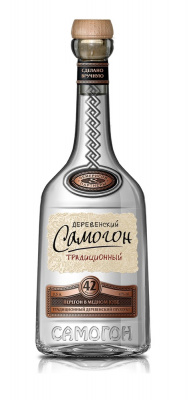 Деревенский Самогон Традиционный 42% 0,5л