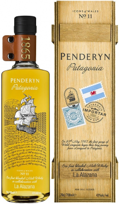 Виски Пендерин Патагония 43% 0,7л в дер.ящике