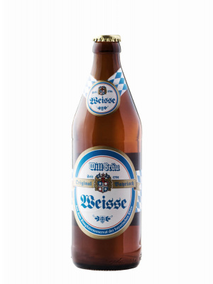 Пиво Will-Brau Weizen Вайсбир пшенич.н/фильтр  5,5%  0,5л